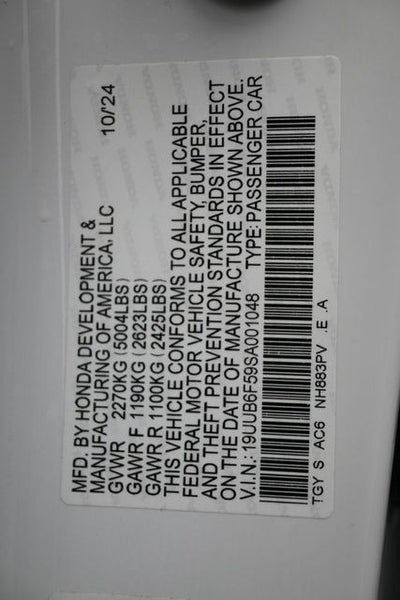 2025 Acura TLX A-Spec Package SH-AWD