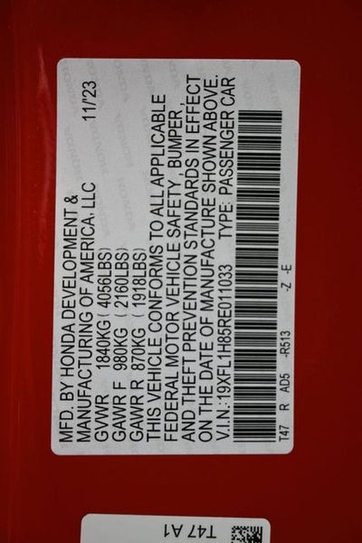 2024 Honda Civic Sport Touring