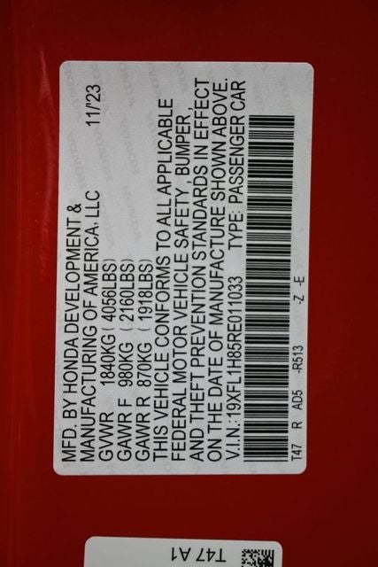 2024 Honda Civic Sport Touring