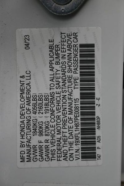 2023 Honda Civic Sport Touring