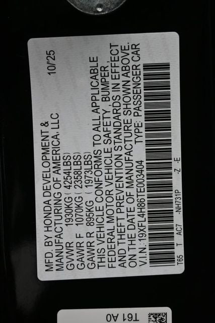 2026 Honda Civic Hybrid Sport