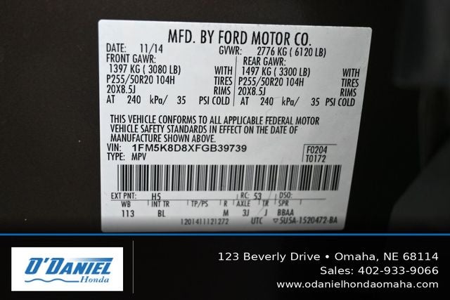 2015 Ford Explorer XLT