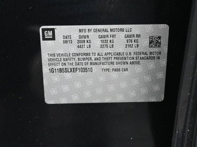 2014 Chevrolet Malibu LS 1LS