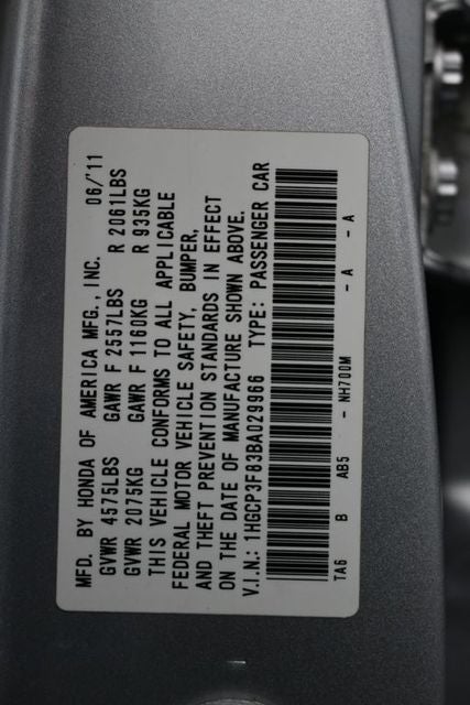 2011 Honda Accord EX-L 3.5