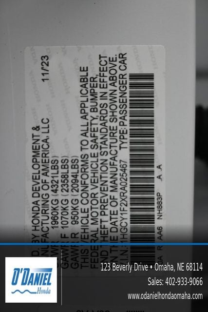 2024 Honda Accord LX