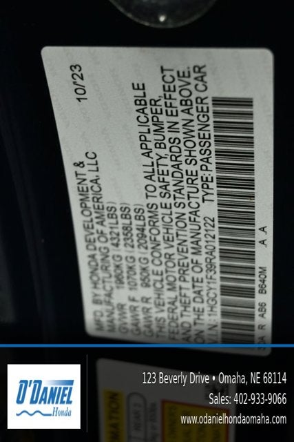 2024 Honda Accord EX