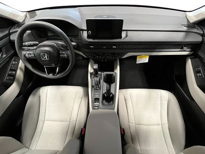 2026 Honda Accord SE W/Cargo Package
