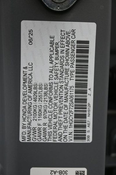 2025 Honda Accord Hybrid Sport-L