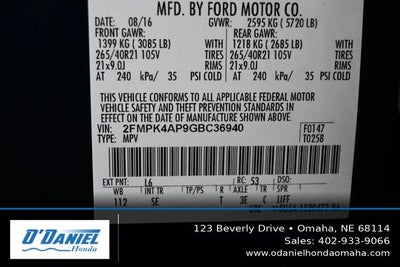 2016 Ford Edge Sport