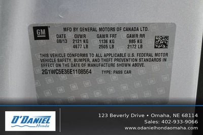 2014 Chevrolet Impala Limited LTZ