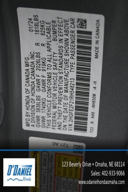 2024 Honda Civic LX