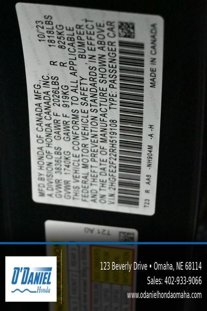 2024 Honda Civic LX