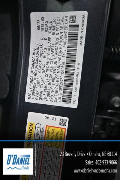 2023 Honda Civic LX