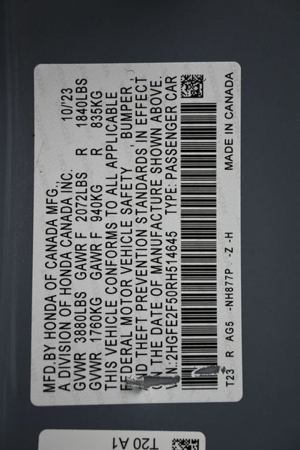 2024 Honda Civic Sport