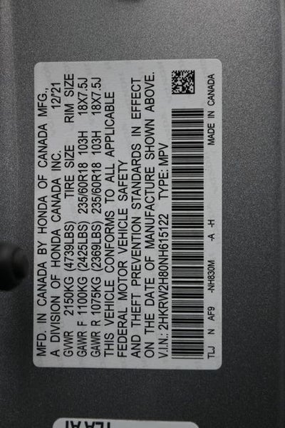 2022 Honda CR-V EX-L