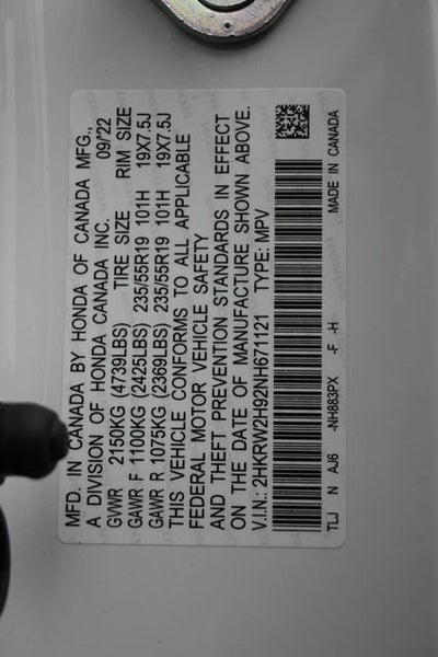 2022 Honda CR-V Touring