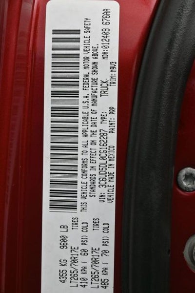 2012 RAM 2500 Big Horn