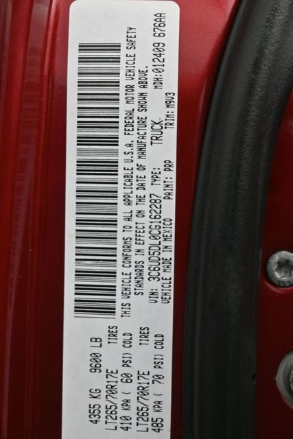 2012 RAM 2500 Big Horn