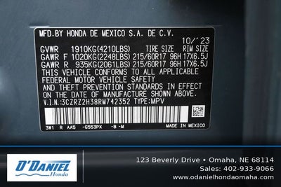 2024 Honda HR-V LX