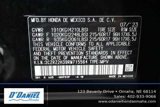 2024 Honda HR-V LX
