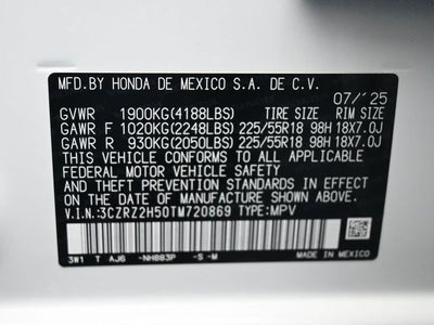 2026 Honda HR-V Sport