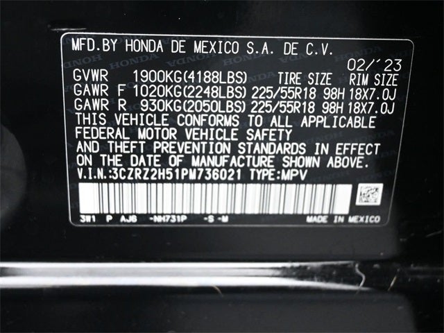 2023 Honda HR-V Sport