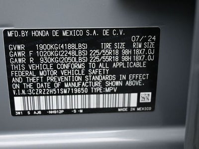 2025 Honda HR-V Sport