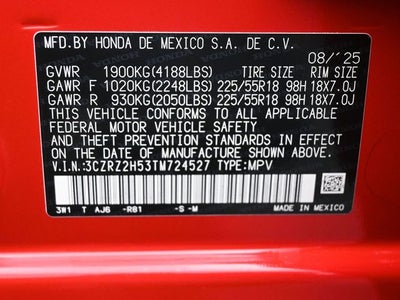 2026 Honda HR-V Sport