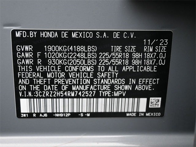 2024 Honda HR-V Sport