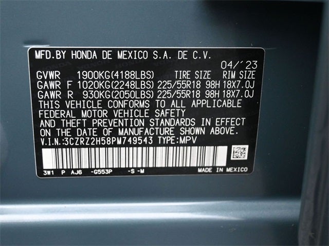 2023 Honda HR-V Sport