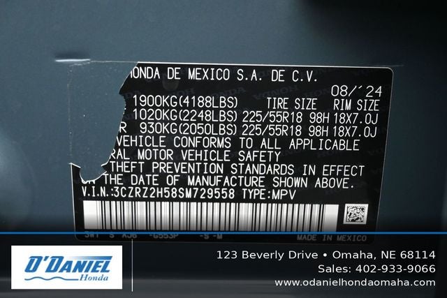 2025 Honda HR-V Sport