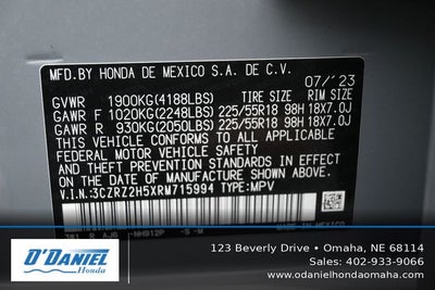 2024 Honda HR-V Sport