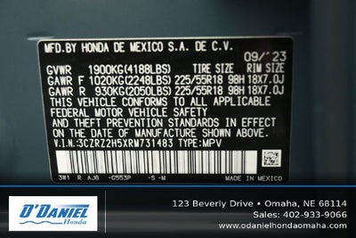 2024 Honda HR-V Sport