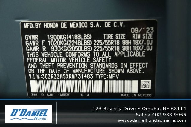 2024 Honda HR-V Sport