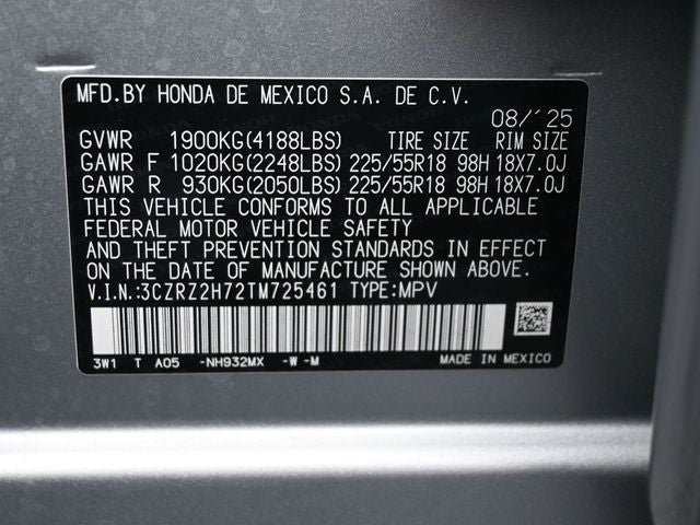 2026 Honda HR-V EX-L