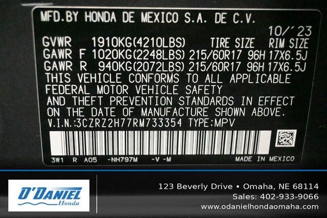 2024 Honda HR-V EX-L