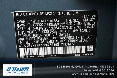 2024 Honda HR-V EX-L