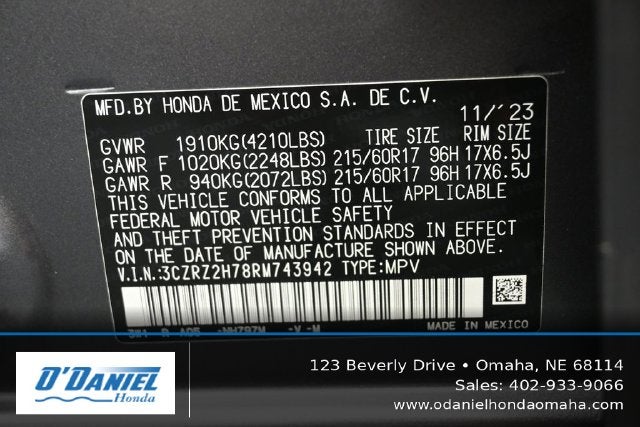 2024 Honda HR-V EX-L