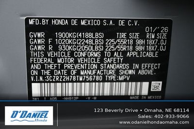 2026 Honda HR-V EX-L