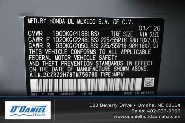 2026 Honda HR-V EX-L