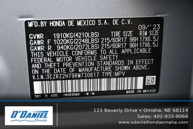 2024 Honda HR-V EX-L