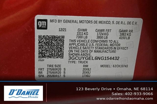 2022 Chevrolet Silverado 1500 LTD LTZ