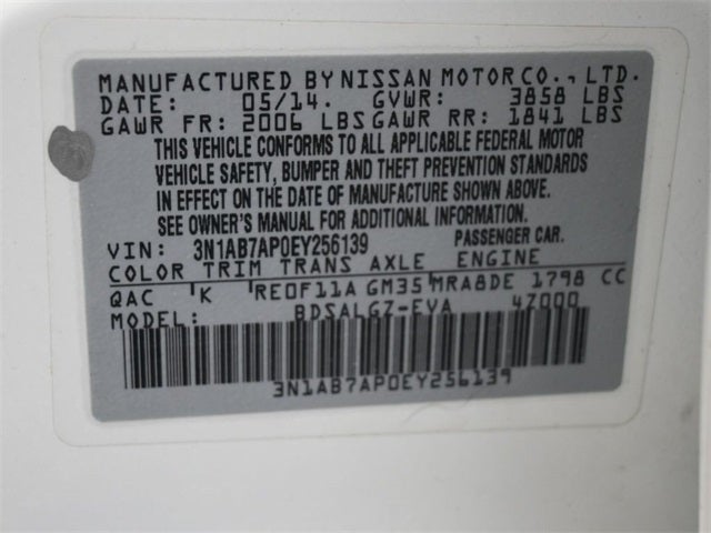 2014 Nissan Sentra SL