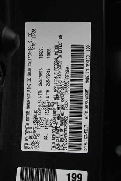 2021 Toyota Tacoma TRD Off-Road V6