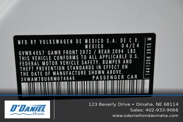 2024 Volkswagen Jetta 1.5T Sport