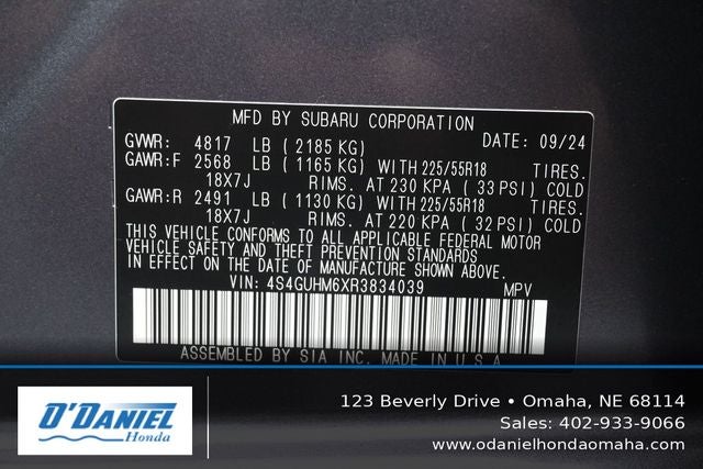 2024 Subaru Crosstrek Limited