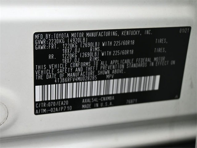 2021 Toyota RAV4 Hybrid XLE Premium