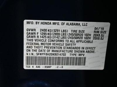 2019 Honda Passport Sport