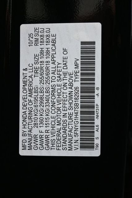 2025 Honda Pilot EX-L