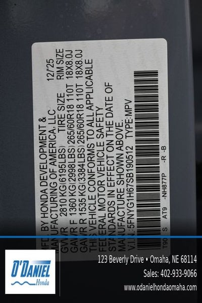 2025 Honda Pilot TrailSport